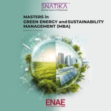 Masters Program in Business Administration (MBA) - Green Energy and Sustainability Management