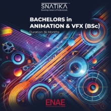 Bachelors Program in Animation & VFX - ENAE – BSc